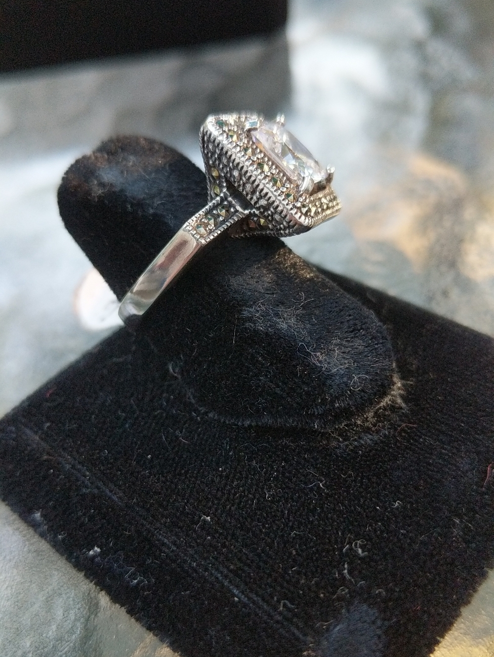 Judith Jack Sterling Silver Ring - Picture 2 of 2